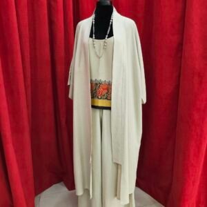 Kimono en lin 3 pièces